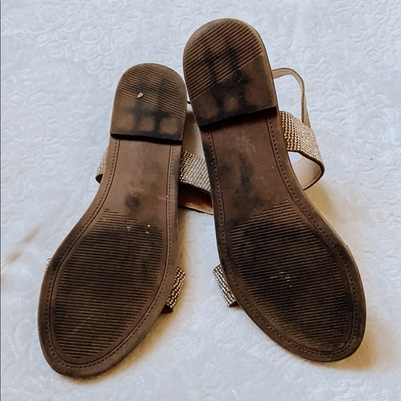 Steve Madden Marisa Rhinestone Strappy Sandals - Picture 10 of 10